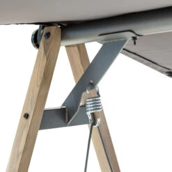 Balancelle 3 Places Soly Honey/charbon Hespéride 8 Balancelle 3 Places Soly Honey/charbon Hespéride -Mobilier Soleil balancelle 3 places soly honeycharbon hesperide 2