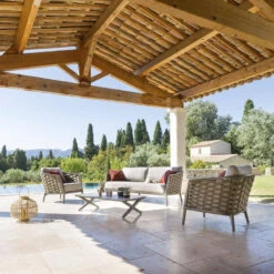 Canapé De Salon Extérieur 3 Places Embruns Hespéride -Mobilier Soleil canape de salon exterieur 3 places embruns hesperide 2