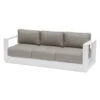 Canapé Extérieur 3 Places Allure Blanc Hespéride -Mobilier Soleil canape exterieur 3 places allure blanc hesperide