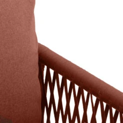 Canapé Extérieur 3 Places Oriengo Brique Hespéride -Mobilier Soleil canape exterieur 3 places oriengo brique hesperide 4