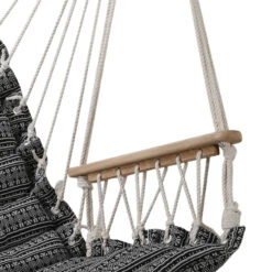 Chaise Détente Extérieur à Suspendre Jinja Hespéride -Mobilier Soleil chaise detente exterieur a suspendre jinja hesperide 1 2