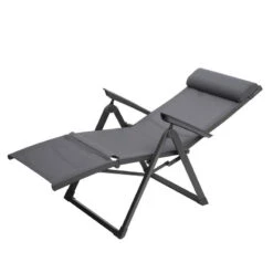 Chaise Longue Decima Hespéride Ardoise/quartz -Mobilier Soleil chaise longue decima hesperide ardoise 3