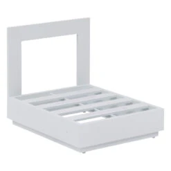 Chauffeuse 1 Place Pour Salon Allure Blanc Hespéride -Mobilier Soleil chauffeuse 1 place pour salon allure blanc hesperide 2