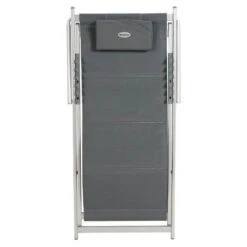 Chilienne Inclinable Honolulu Gris Ardoise Hespéride -Mobilier Soleil chilienne inclinable honolulu gris ardoise hesperide 2