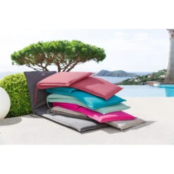 Coussin Transat Korai Ardoise Hespéride -Mobilier Soleil coussin transat pop ardoise hesperide 3