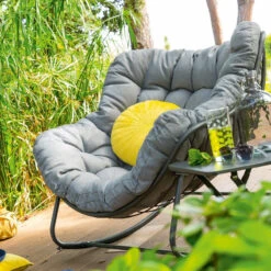 Fauteuil Bascule Extérieur Paopao Hespéride -Mobilier Soleil fauteuil bascule exterieur paopao hesperide 3