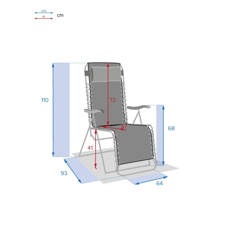 Fauteuil Détente D'extérieur Hespéride Silos Grenade 9 Fauteuil Détente D'extérieur Hespéride Silos Grenade – Image 7