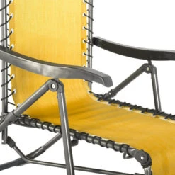 Fauteuil Détente D'extérieur Hespéride Silos Jaune Moutarde -Mobilier Soleil fauteuil detente d exterieur hesperide silos jaune moutarde 1 3