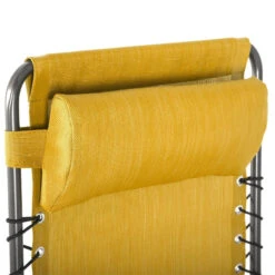 Fauteuil Détente D'extérieur Hespéride Silos Jaune Moutarde -Mobilier Soleil fauteuil detente d exterieur hesperide silos jaune moutarde 1 4