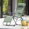 Fauteuil Détente D'extérieur Hespéride Silos Vert Olive -Mobilier Soleil fauteuil detente d exterieur hesperide silos vert olive