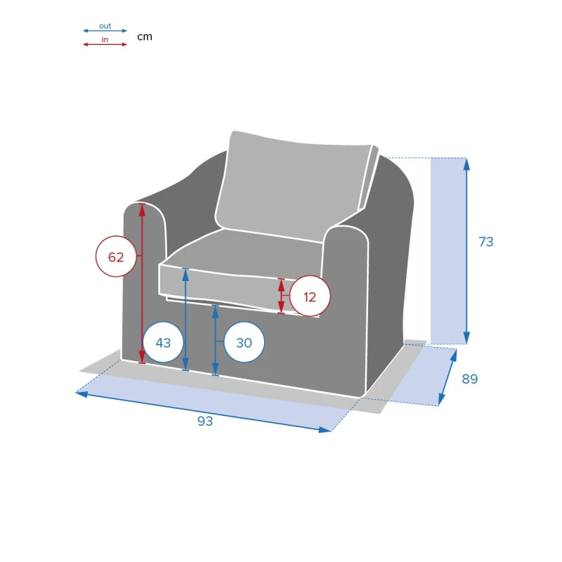 Fauteuil Détente Moorea Savana Hespéride 7 Fauteuil Détente Moorea Savana Hespéride – Image 5
