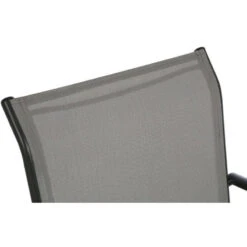 Fauteuil Empilable Piazza Hespéride Galet/graphite -Mobilier Soleil fauteuil empilable piazza hesperide galet graphite 3