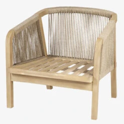 Fauteuil Extérieur Bois Acacia Papouasie Hespéride -Mobilier Soleil fauteuil exterieur bois acacia papouasie hesperide 3