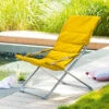 Fauteuil Relax Milos Jaune Moutarde Hespéride -Mobilier Soleil fauteuil relax milos jaune moutarde hesperide