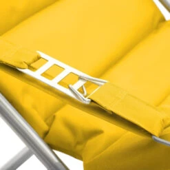 Fauteuil Relax Milos Jaune Moutarde Hespéride -Mobilier Soleil fauteuil relax milos jaune moutarde hesperide 1 6