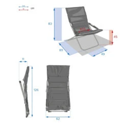 Fauteuil Relax Milos Taupe Hespéride -Mobilier Soleil fauteuil relax milos taupe hesperide 3