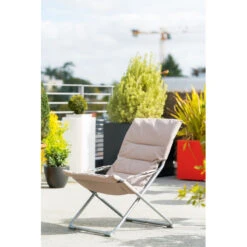 Fauteuil Relax Milos Taupe Hespéride -Mobilier Soleil fauteuil relax milos taupe hesperide 4
