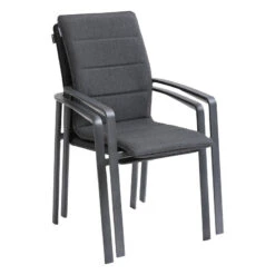 Fauteuil Repas Extérieur Diese Anthracite/graphite Hespéride -Mobilier Soleil fauteuil repas exterieur diese anthracitegraphite hesperide 2