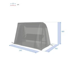 Housse De Protection Pour Balancelle Hambo Hespéride -Mobilier Soleil housse protection pour balancelle hambo hesperide 2