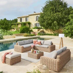 Méridienne Gauche De Salon Savinia Coloris Tahini Hespéride -Mobilier Soleil meridienne gauche de salon savinia coloris tahini hesperide 2