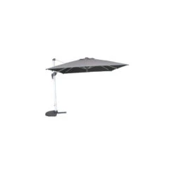 Parasol Carré Avec LEDs Equador Hespéride -Mobilier Soleil parasol carre avec leds equador hesperide 2