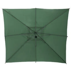 Parasol Décentré Carré Manoa Vert Olive Hespéride 9 Parasol Décentré Carré Manoa Vert Olive Hespéride -Mobilier Soleil parasol decentre carre manoa vert olive hesperide 2