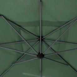 Parasol Décentré Carré Manoa Vert Olive Hespéride 11 Parasol Décentré Carré Manoa Vert Olive Hespéride -Mobilier Soleil parasol decentre carre manoa vert olive hesperide 4