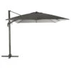 Parasol Décentré Eléa Inclinable Carré Ardoise Hespéride -Mobilier Soleil parasol decentre elea inclinable carre ardoise hesperide
