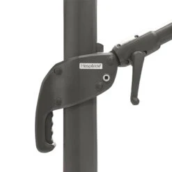 Parasol Décentré Eléa Inclinable Carré Ardoise Hespéride -Mobilier Soleil parasol decentre elea inclinable carre ardoise hesperide 1 2