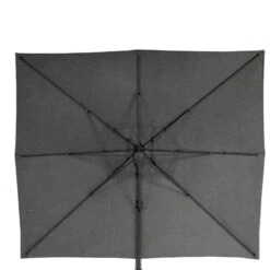 Parasol Décentré Eléa Rectangulaire Toile Sunbrella® Anthracite Hespéride 14 Parasol Décentré Eléa Rectangulaire Toile Sunbrella® Anthracite Hespéride -Mobilier Soleil parasol decentre elea rectangulaire sunbrella anthracite hesperide 4