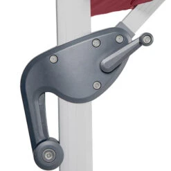 Parasol Déporté Carré Equador Bordeaux Hespéride -Mobilier Soleil parasol deporte carre equador bordeaux hesperide 5