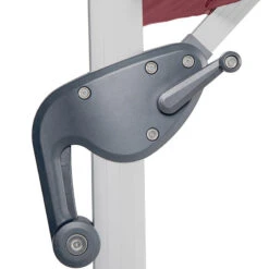 Parasol Déporté Rectangulaire Equador Bordeaux Hespéride -Mobilier Soleil parasol deporte rectangulaire equador bordeaux hesperide 5