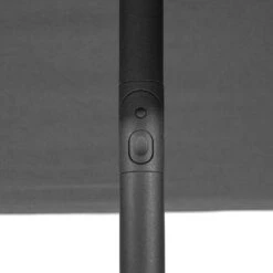 Parasol Droit Carré 2,5x2,5m Soya Ardoise Hespéride -Mobilier Soleil parasol droit carre 25x25m soya ardoise hesperide 1 4