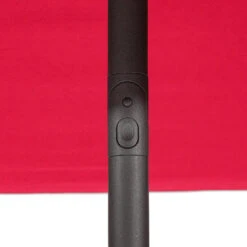 Parasol Droit Carré 2,5x2,5m Soya Grenade Hespéride -Mobilier Soleil parasol droit carre 25x25m soya grenade hesperide 4