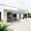 Pergola Store Madère Ardoise Hespéride -Mobilier Soleil pergola store madere ardoise hesperide