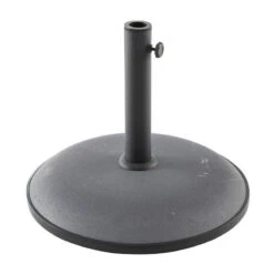 Pied De Parasol 25 Kg Hespéride En Béton Gris