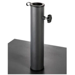 Pied De Parasol Plaque 20 Kg Anthracite Hespéride -Mobilier Soleil pied de parasol plaque 20 kg anthracite hesperide 2