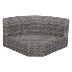 Salon Angle Moorea 5 Places Terre D'ombre Hespéride -Mobilier Soleil salon angle moorea 5 places terre d ombre hesperide 1 8