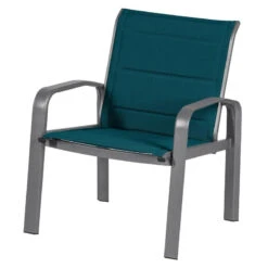 Salon De Jardin 4 Places Elyn Bleu Canard / Graphite Hespéride -Mobilier Soleil salon de jardin 4 places elyn bleu canard graphite hesperide 2