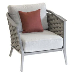 Salon De Jardin 5 Places Embruns Praline / Noisette Hespéride -Mobilier Soleil salon de jardin 5 places embruns praline noisette hesperide 1 6