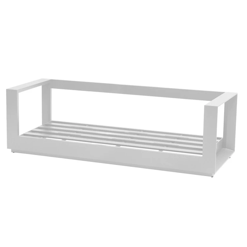 Salon De Jardin Allure Gris Minéral/blanc 5p Hespéride 7 Salon De Jardin Allure Gris Minéral/blanc 5p Hespéride – Image 5