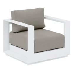 Salon De Jardin Allure Gris Minéral/blanc 5p Hespéride 17 Salon De Jardin Allure Gris Minéral/blanc 5p Hespéride -Mobilier Soleil salon de jardin allure gris mineralblanc 5p hesperide 5