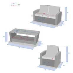 Salon De Jardin Polynésia Coloris Havane Hespéride -Mobilier Soleil salon de jardin polynesia coloris havan hesperide 8