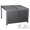 Store Semi-automatique Grand Modèle Pour Tonnelle Majaé Hespéride -Mobilier Soleil store semi automatique grand modele pour pergola majae hesperide
