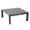 Table Basse Carrée Graphite Evasion Hespéride -Mobilier Soleil table basse carree graphite evasion hesperide