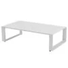 Table Basse Extérieure Allure Blanc Hespéride -Mobilier Soleil table basse exterieure allure blanc hesperide