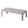 Table Basse Extérieure Jauca Gris Boisé Hespéride -Mobilier Soleil table basse exterieure jauca gris boise hesperide