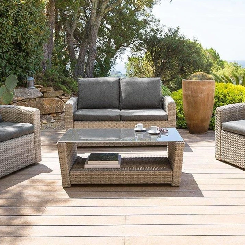 Table Basse Extérieure Polynésia Havane Hespéride 4 Table Basse Extérieure Polynésia Havane Hespéride – Image 2