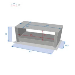 Table Basse Extérieure Polynésia Naturae Hespéride 7 Table Basse Extérieure Polynésia Naturae Hespéride -Mobilier Soleil table basse exterieure polynesia naturae hesperide 2
