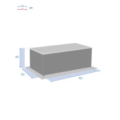 Table Basse Rectangulaire Mayari Terre D'ombre Hespéride -Mobilier Soleil table basse rectangulaire mayari terre d ombre hesperide 2